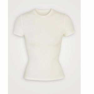 SKIMS Bone Cotton Jersey T-Shirt